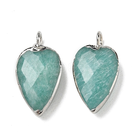 Natural Amazonite Pendants G-G012-13P-09-1
