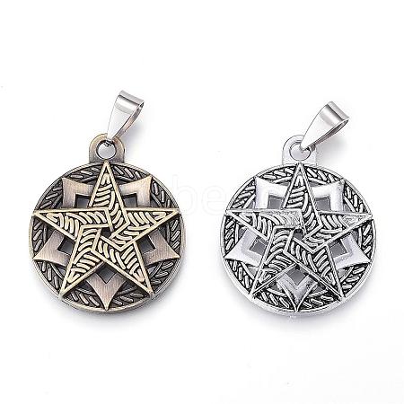 Tibetan Style Alloy Pendants PALLOY-F141-26-1