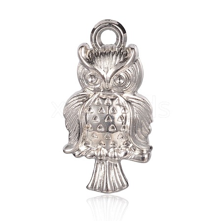 Halloween Owl CCB Plastic Pendants CCB-J028-30P-1