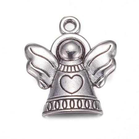 Tibetan Style Alloy Pendants TIBEB-A11978-AS-LF-1