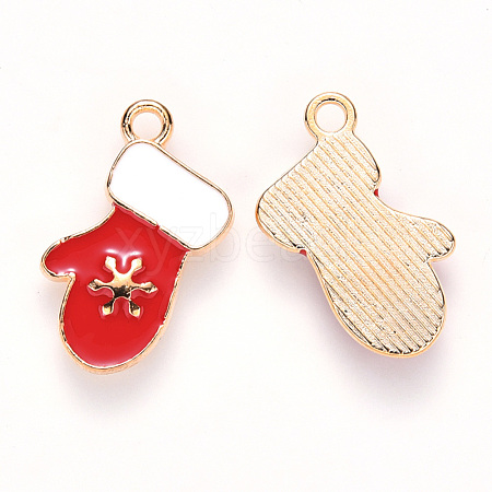 Alloy Enamel Pendants X-ENAM-S121-017A-1