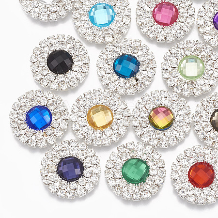 Acrylic Rhinestone Cabochons RB-T008-09S-1