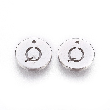 Non-Tarnish 304 Stainless Steel Charms STAS-P212-15P-01-1