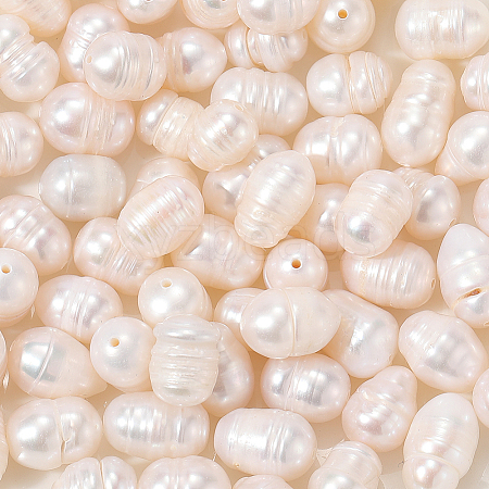 100Pcs Natural Cultured Freshwater Pearl Beads PEAR-LT0001-11-1