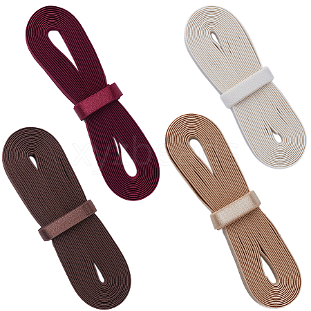 Gorgecraft 20M 4 Colors Flat Polyester Elastic Shoulder Strap OCOR-GF0003-63-1