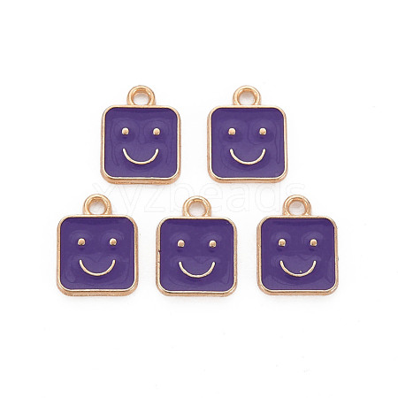 Alloy Enamel Charms ENAM-T016-13H-RS-1