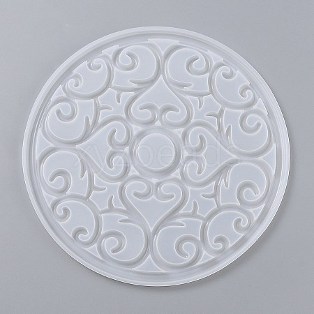 DIY Coaster Silicone Molds X-DIY-Z005-02-1