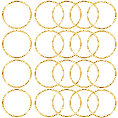 Iron Open Jump Rings FIND-SP0002-63E-1