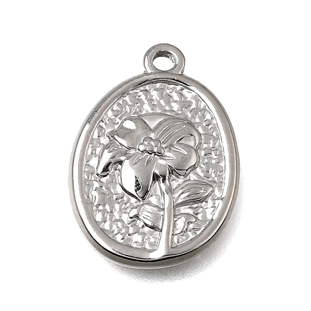 304 Stainless Steel Pendants STAS-K322-26C-P-1
