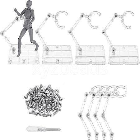 SUPERFINDINGS Plastic Humanoid Stand Support ODIS-FH0001-11-1