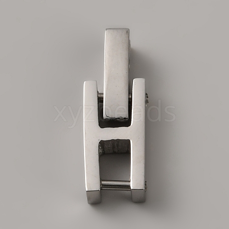 304 Stainless Steel Watch Band Clasps STAS-WH0027-104B-P-1