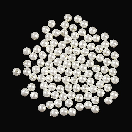 ABS Plastic Imitation Shell Pearl Beads KY-S171-17A-1