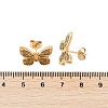 304 Stainless Steel Stud Earrings EJEW-M070-15G-3