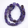 Natural Dragon Veins Agate Beads Strands G-T125-23A-2