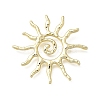 Hammered Alloy Pendants X-PALLOY-B016-03A-G-1