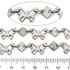 304 Stainless Steel Butterfly Link Chains CHS-S012-10P-3