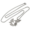 304 Stainless Steel Pendant Necklaces NJEW-C066-15P-2