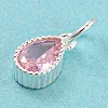 925 Sterling Silver Birthstone Charms STER-G035-01B-04-2