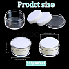 144Pcs Round Transparent Plastic Loose Diamond Packing Small Boxes Sets CON-WH0095-198B-2