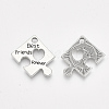 Tibetan Style Alloy Pendants TIBE-S314-64AS-LF-1