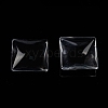 Transparent Glass Square Cabochons X-GGLA-A001-30mm-2