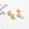 304 Stainless Steel Stud Earrings for Women LS-STAS-Z117-16G-02-3