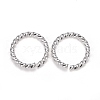 304 Stainless Steel Open Jump Rings STAS-F191-12S-D-3