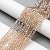 Transparent Electroplate Glass Beads Strands LS-EGLA-A039-T2mm-A12-4