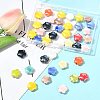 40Pcs Handmade Porcelain Beads PORC-FS0001-37-7