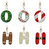 Christmas DIY Diamond Painting Keychain Kits DIAM-PW0010-67Q-1