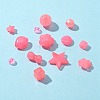 Mixed Shapes Imitation Jelly Acrylic Beads MACR-FS0001-29-4