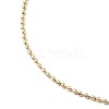 Ion Plating(IP) 304 Stainless Steel Ball Chain Necklace for Men Women NJEW-M200-03G-2
