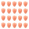 20Pcs Opaque Resin Flower Rose Beads RESI-YW0004-99H-1