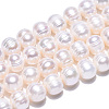 Natural Cultured Freshwater Pearl Beads Strands PEAR-N013-07N-3