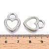 304 Stainless Steel Pendant Cabochon Settings LS-STAS-T065-87P-3