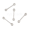 Non-Tarnish 316 Surgical Stainless Steel Eye Pins STAS-M316-01B-P-1