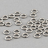 Tarnish Resistant 304 Stainless Steel Open Jump Rings STAS-Q186-02-10x1.2mm-1