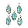 Natural Amazonite Faceted Pendants G-G193-01G-06-1