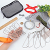 SUPERFINDINGS 2Sets 2 Style 201 Stainless Steel Fishing Accessories Set AJEW-FH0002-42-3