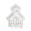 DIY House with Heart Pattern Candle Silicone Molds DIY-G113-05B-2