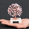 Natural Rose Quartz Wealth Tree Sculpture PW-WG89A9B-03-1