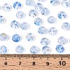 Baking Paint Transparent Glass Beads DGLA-T004-07D-4