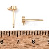 SHEGRACE Brass Stud Earring Findings XGRQ58470-769G-3