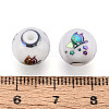 Electroplate Glass Beads EGLA-S178-12H-3