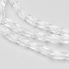 Transparent Glass Beads Strands EGLA-E046-B01-3