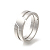 304 Stainless Steel Rings for Women RJEW-S238-07P-1