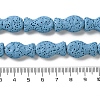 Fish Dyed Natural Lava Rock Beads Strands G-O126-01A-01-4