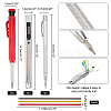  Carpenter Pencils with 2 Sets Refilles & Jewelry Knife & Tungsten Carbide Tip Scriber TOOL-NB0001-86-2