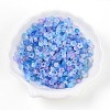 Frosted Transparent Acrylic Beads OACR-N137-72K-1