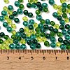 Transparent Colours 6/0 Glass Round Seed Beads X1-SEED-P006-02A-02-4